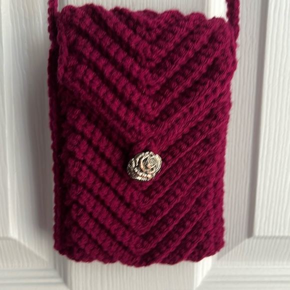 Handbags - Hang crochet cell bag